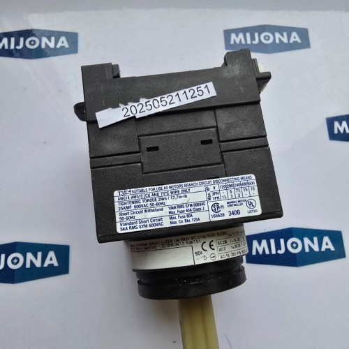 EATON T3 3 8401 Z REVERSING SWITCH WENDERCHALTER EATON T3 3 8401 Z REVERSING SWITCH WENDERCHALTER