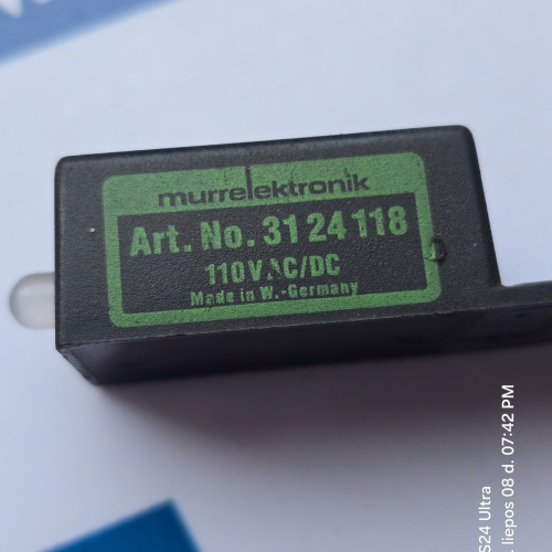 Murr Elektronik 31 24 118 solenoid valve surge suppressor 3124118