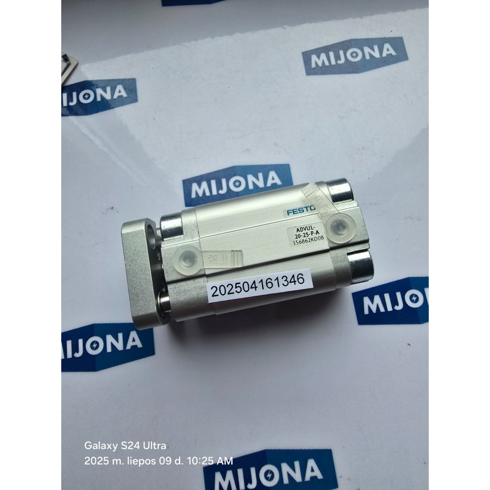 FESTO ADVUL 20 25 P A Kompaktzylinder ADVUL-20-25-P-A 156862 NEW OLD STOK