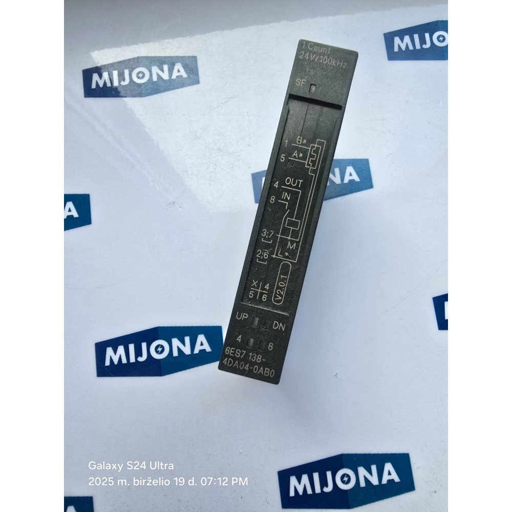 SIEMENS 6ES7 138 4DA04 0AB0 TERMINAL MODULE 6ES138-4DA04-0AB0