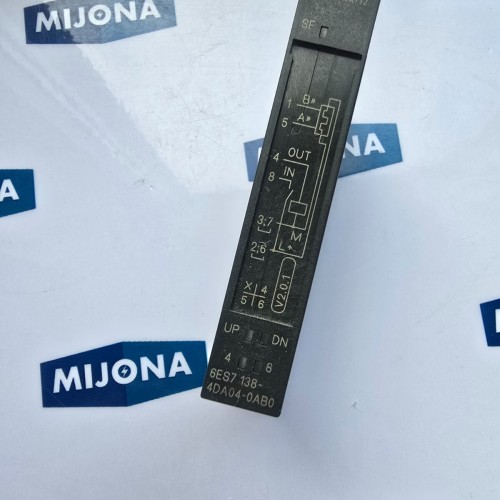 SIEMENS 6ES7 138 4DA04 0AB0 TERMINAL MODULE 6ES138-4DA04-0AB0