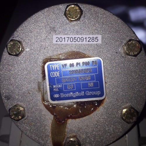 BONFIGLIOLI GEAR SPEED REDUCER VF 86 P1 P80 B5 201080303