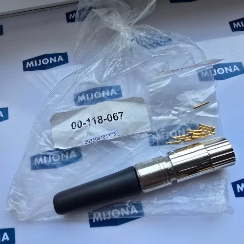 KUKA 00 118 067 Power connector  (new old stock)
