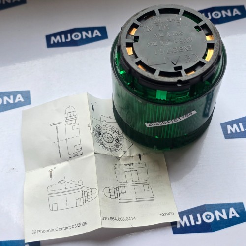 Phoenix Contact  BA15 d-7W 240V TYP 370  310.964.003.0414 New oldd stock