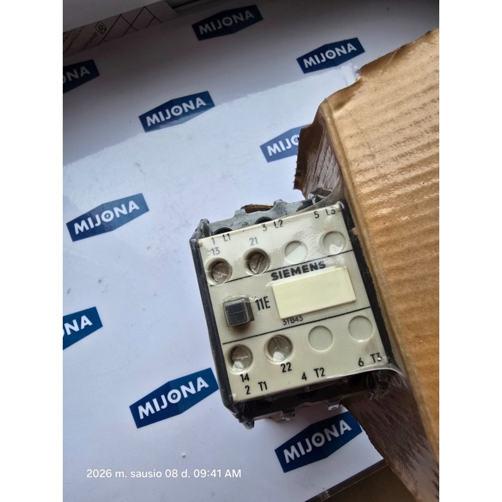 Siemens 3 TB 43 12 - 0A 3 POLE BREAKING 600V AC 1NO 1NC 3TB43120A New old stock Siemens 3 TB 43 12 - 0A 3 POLE BREAKING 600V AC 1NO 1NC 3TB43120A New old stock