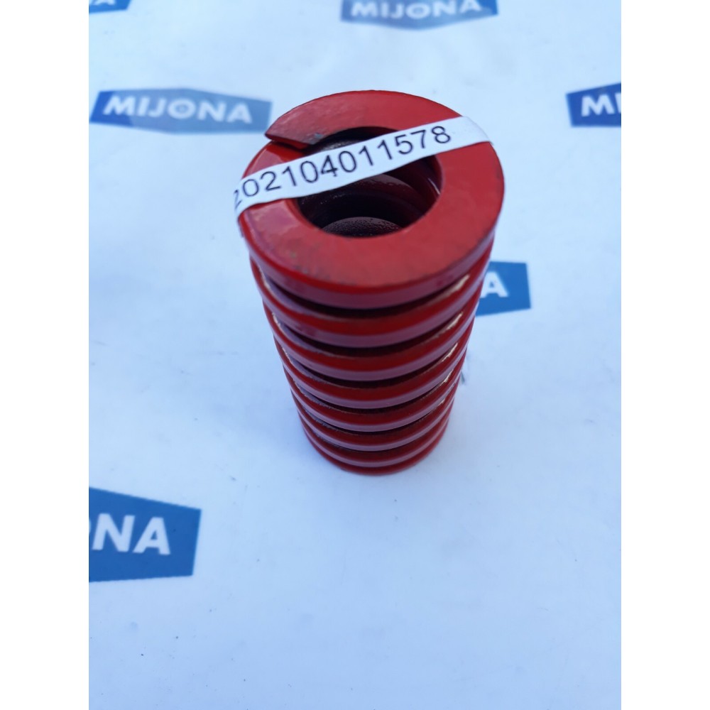 BORDIGNON XLL 2002R32065 spring Feder L=65MM red rot (new old stock) BORDIGNON XLL 2002R32065 spring Feder L=65MM red rot (new old stock)