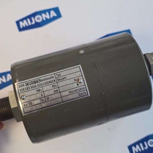 DDR ORSTA HYDRAULIK VEB EBS 6056 SCHLEUSIINGEN TYP GM 2,5 CONTROL MAGNET