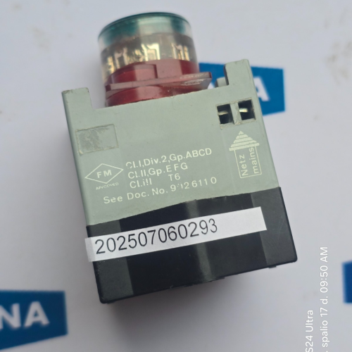 STAHL TYP 8017/2 EEx de IIC 76 220 240V SIGNAL LAMP GREEN