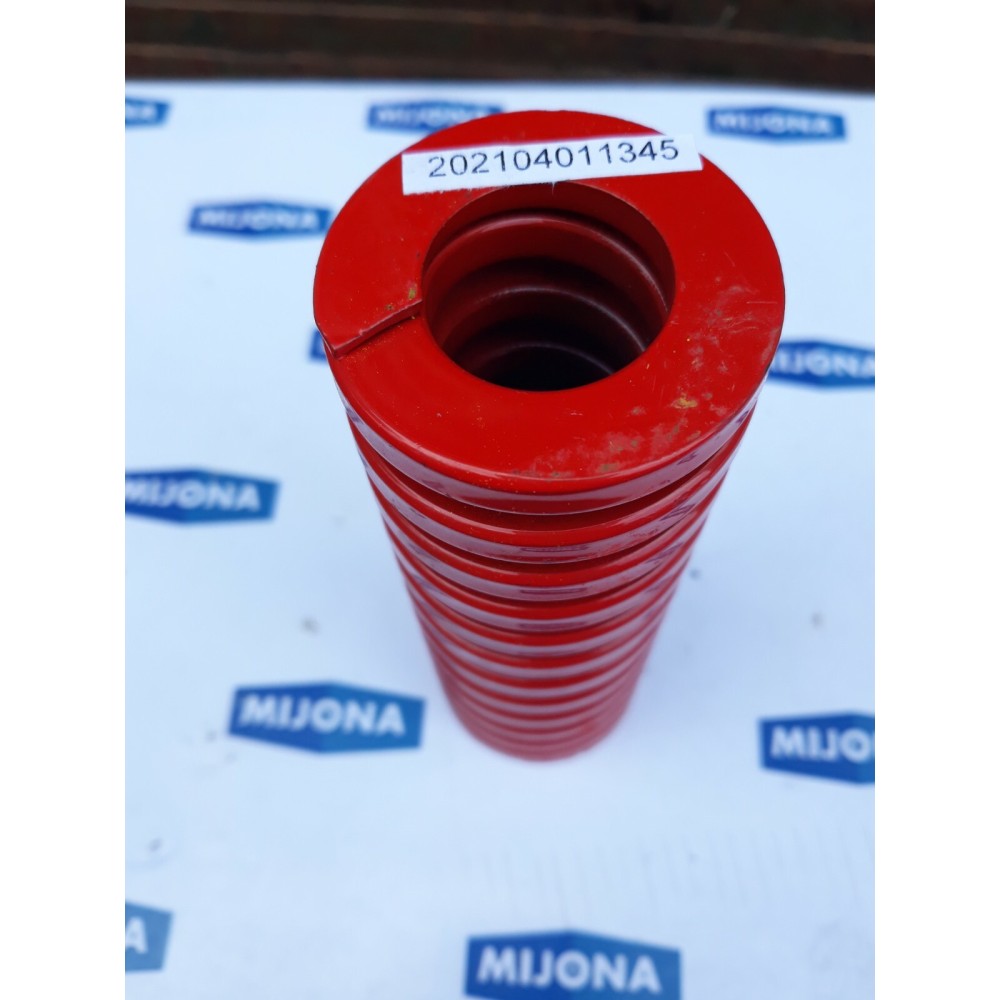 BORDIGNON XLL 2002R51151 spring Feder 51MM L=151MM red rot (new old stock) BORDIGNON XLL 2002R51151 spring Feder 51MM L=151MM red rot (new old stock)