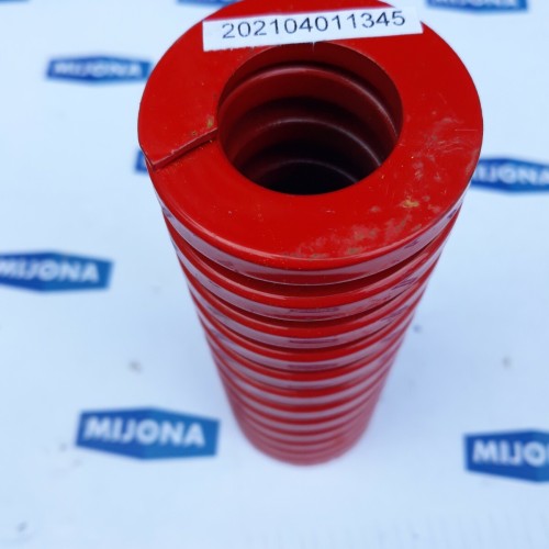 BORDIGNON XLL 2002R51151 spring Feder 51MM L=151MM red rot (new old stock)