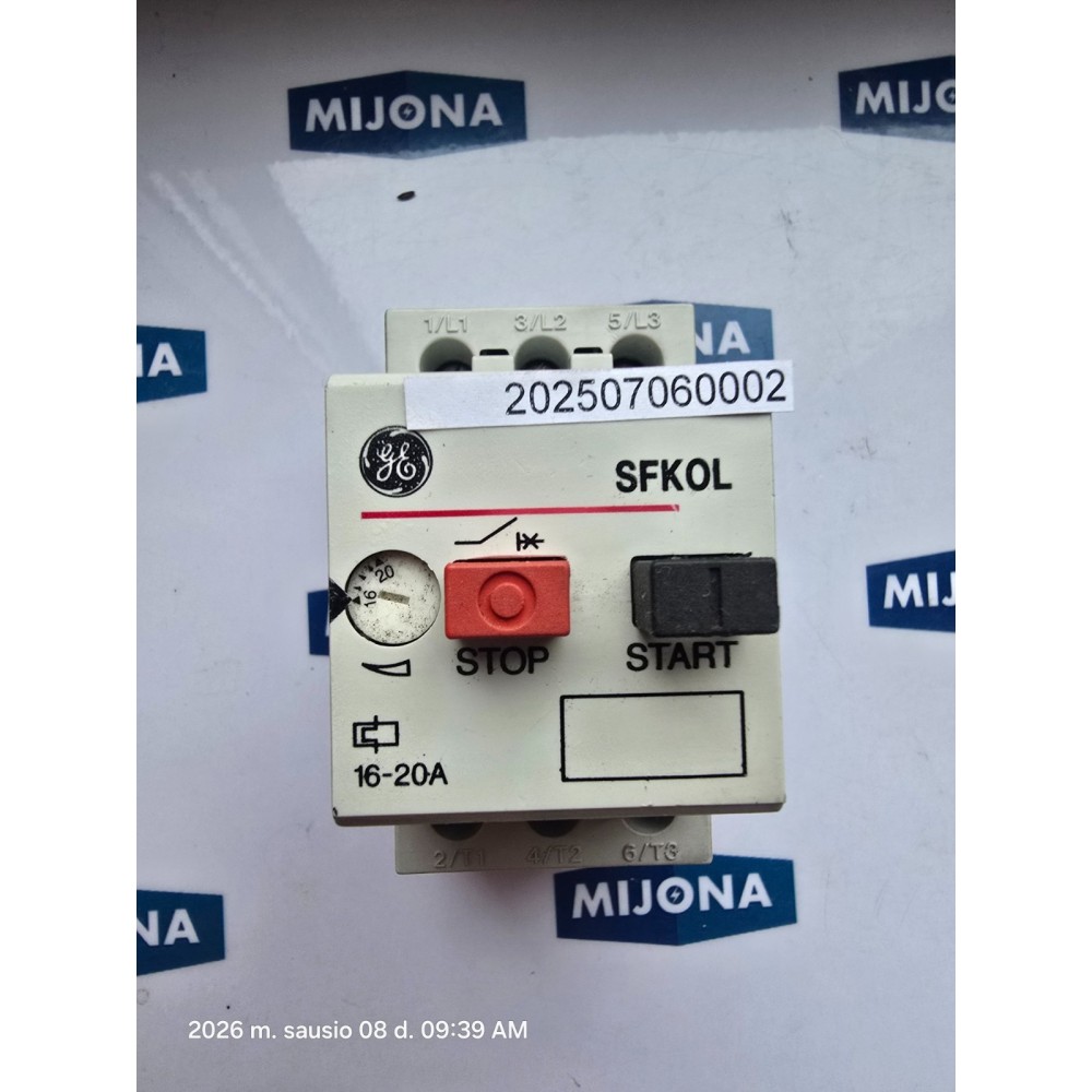 GE General Electric cirquit breaker SFKOL 16-20A