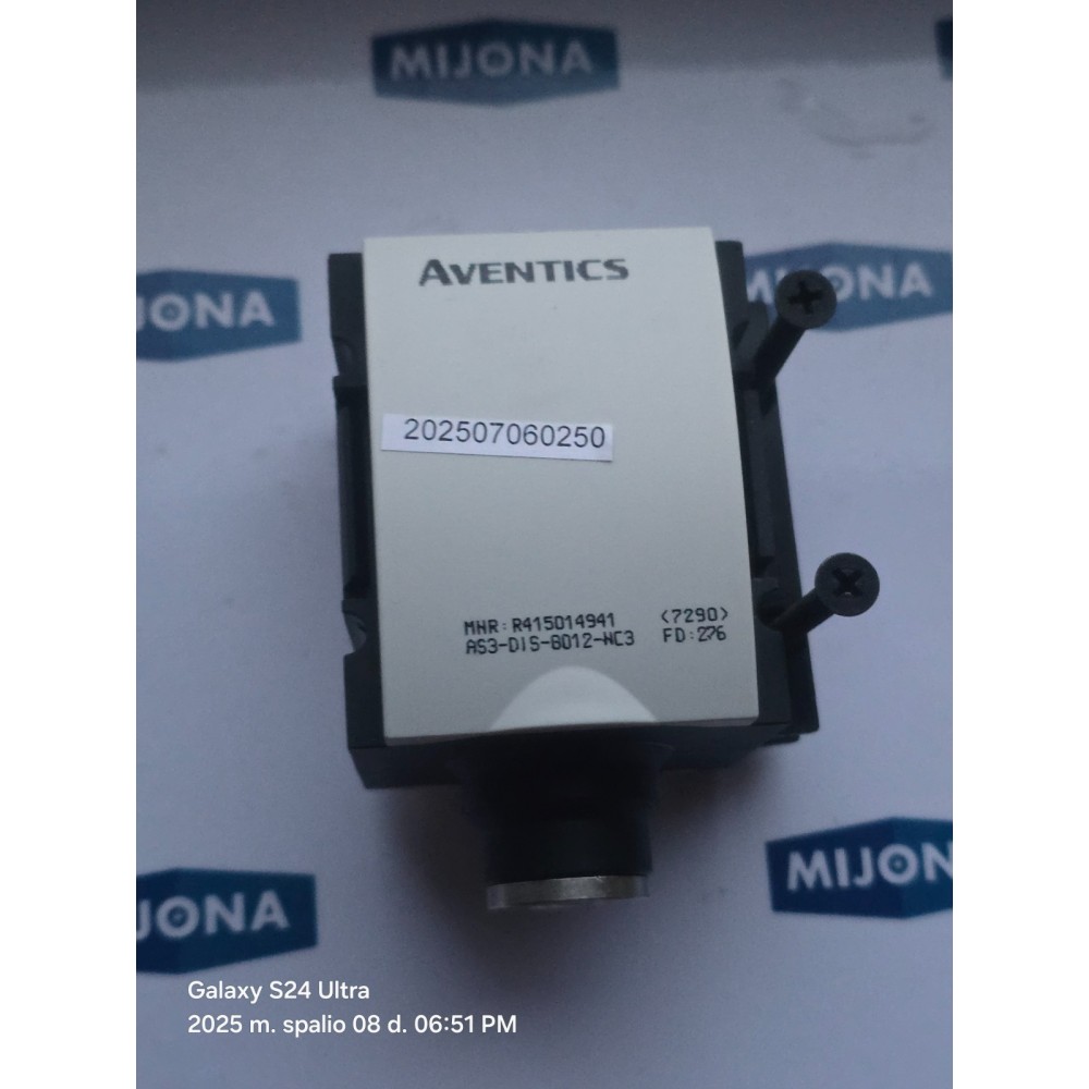 Aventics R415014941 7290 AS3 DIS 8012 NC3 NEW OLD STOCK