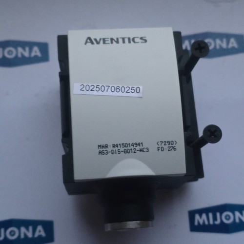 Aventics R415014941 7290 AS3 DIS 8012 NC3 NEW OLD STOCK Aventics R415014941 7290 AS3 DIS 8012 NC3 NEW OLD STOCK