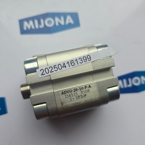 FESTO ADVU 20 10 P A SHORT STROKE CYLINDER 156515 ADVU-20-10-P- ANEW OLD STOCK
