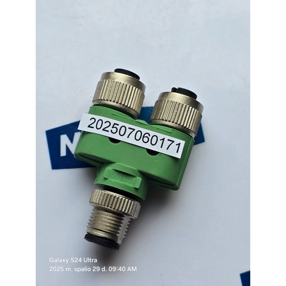 Phoenix Contact 1501304 M12 3 POS M12 FEMALE CONNECTOR (New oldd stock) Phoenix Contact 1501304 M12 3 POS M12 FEMALE CONNECTOR (New oldd stock)