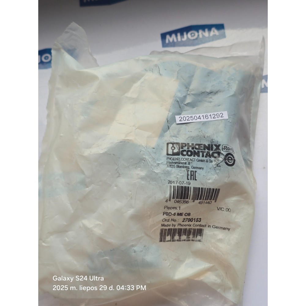 Phoenix Contact PSD S ME OB 2700153 (NEW OLD STOCK)