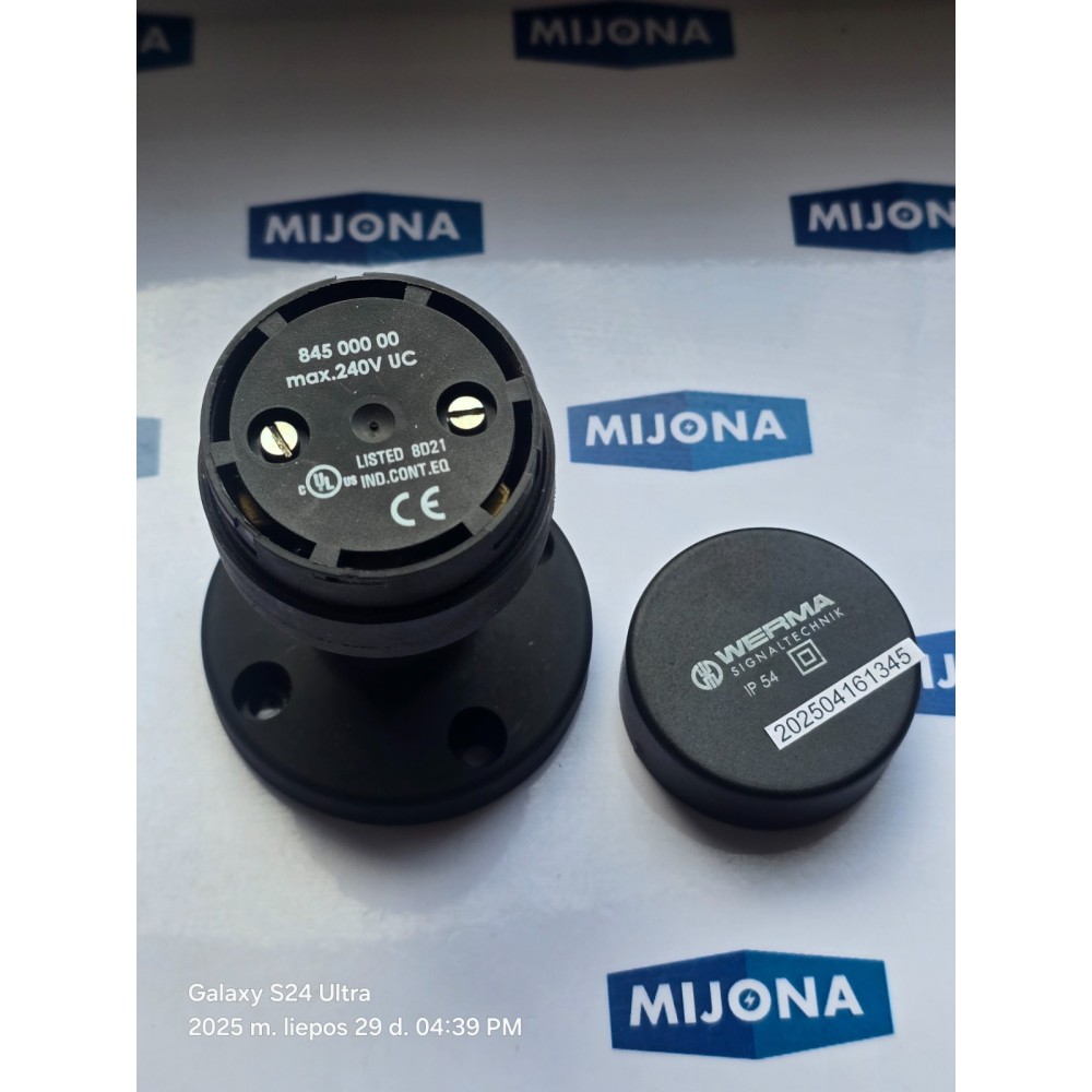 WERMA IP54 845 000 00 240V UC