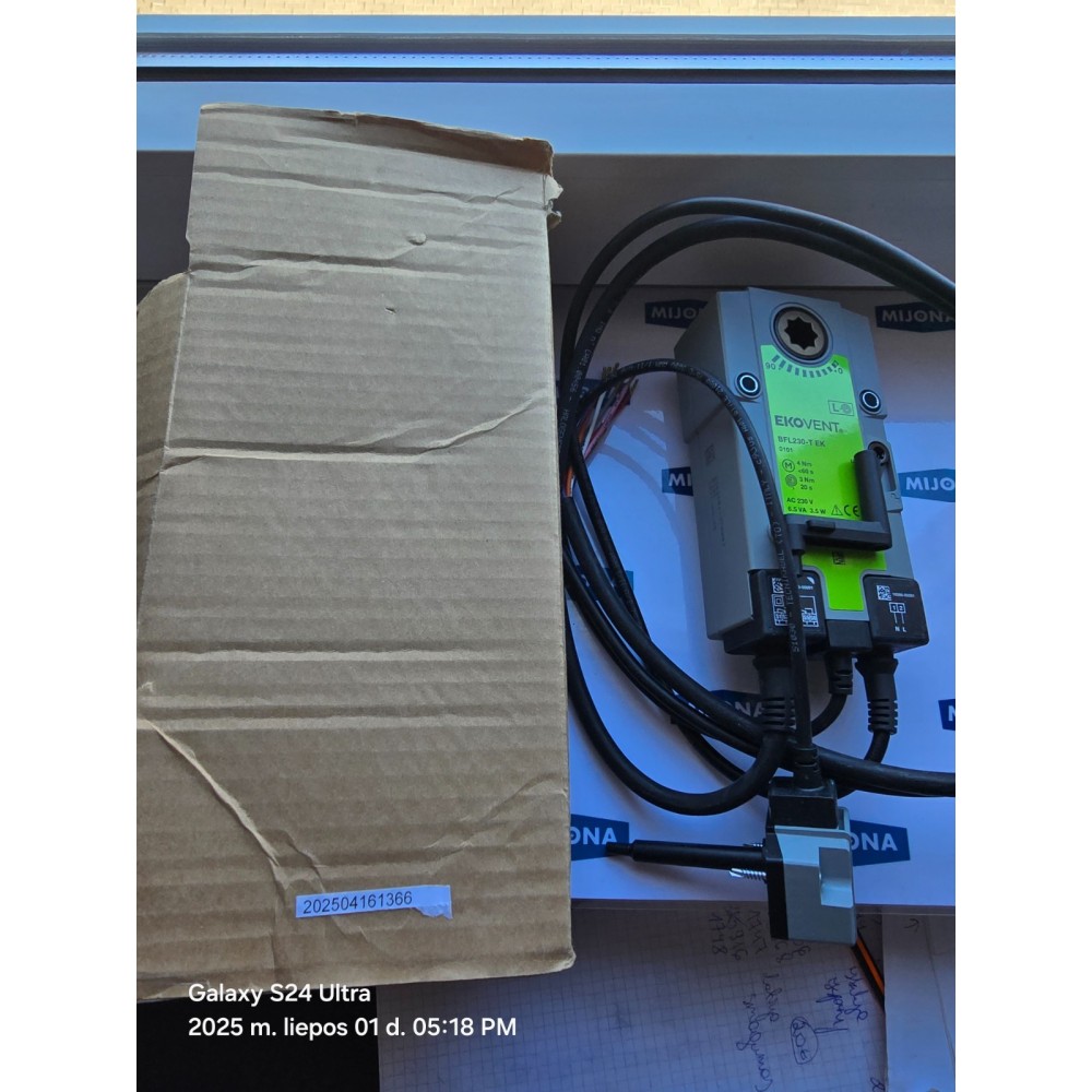 EKOVENT  BFL230 T EK  AC 230V 6,5VA 3,5W  BFL230-T EK new old stock