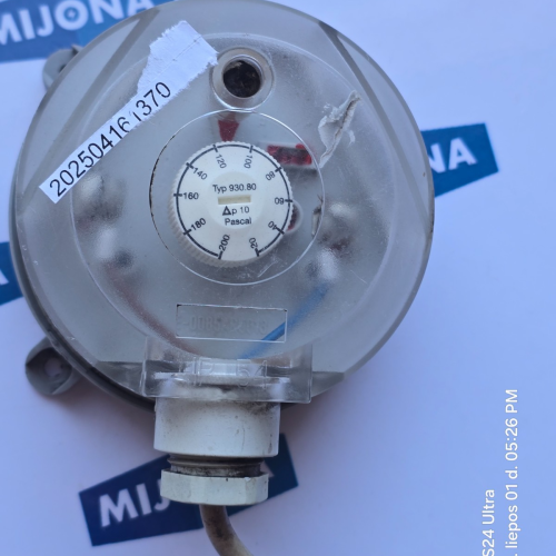PASCAL  TYP 930.80 Regelgerät Oppermann Druckschalter