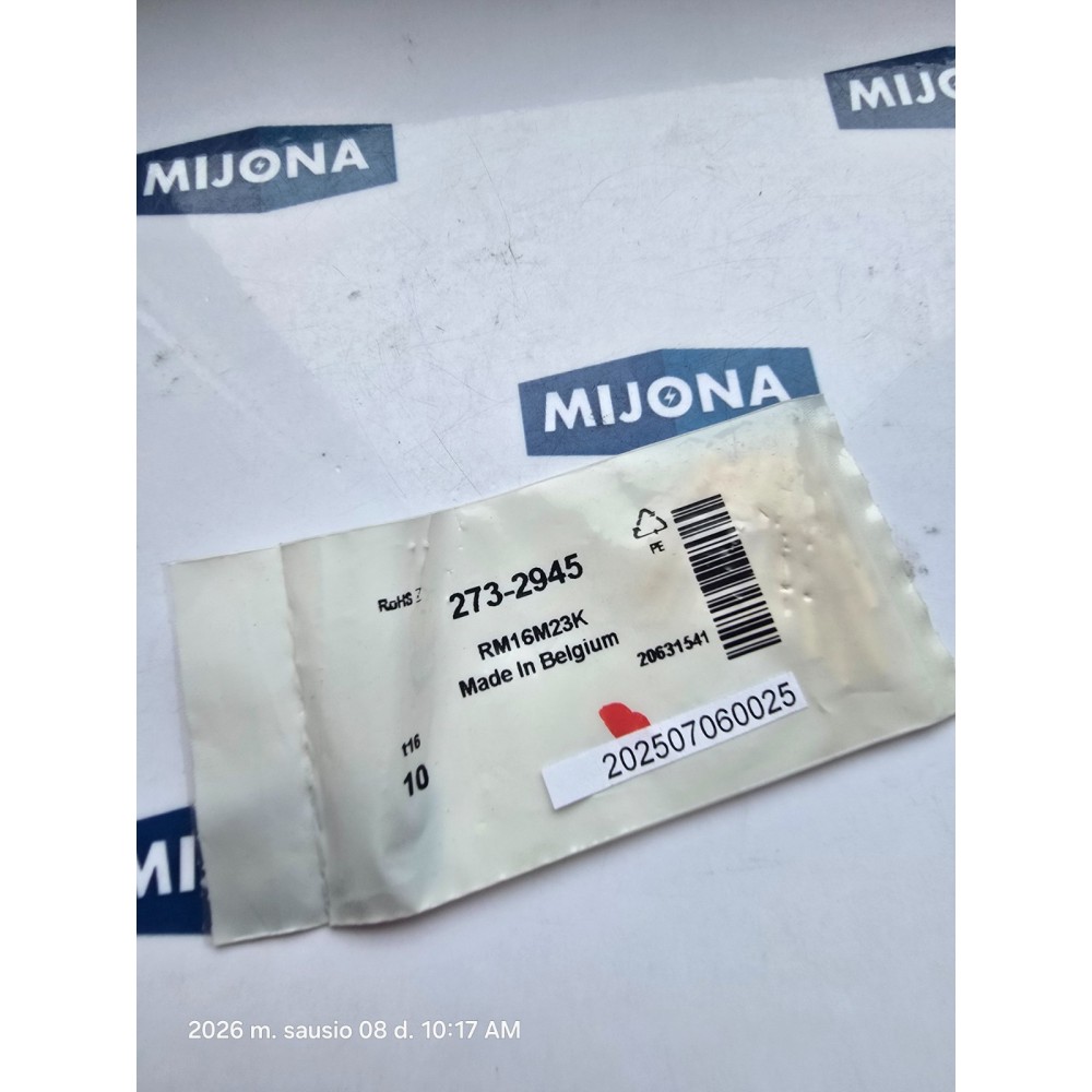 Souriau RM16M23K PRICE FOR 10 PSC 273-2945  New old stock