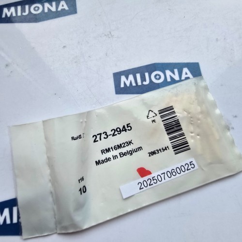 Souriau RM16M23K PRICE FOR 10 PSC 273-2945  New old stock