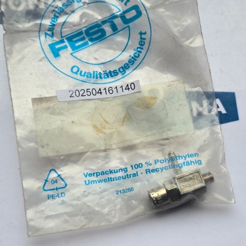 Festo GRLO M5 PK3 14096 GRLO-M5-PK3 NEW OLD STOCK Festo GRLO M5 PK3 14096 GRLO-M5-PK3 NEW OLD STOCK