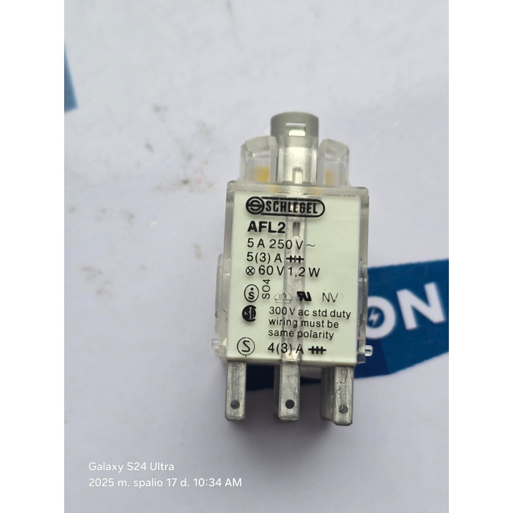 SCHLEGEL  AFL2 250V 5A Contact block