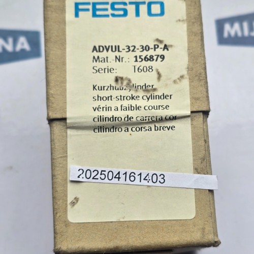 Festo ADVUL 32 30 P A Short stroke cylinder ADVUL-32-30-P-A 156879 NEW OLD STOCK