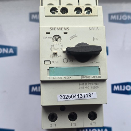 Siemens SIRIUS MOTOR PROTECTOR 3RV1031 4EA10 22-32A 416A  3RV1031-4EA10
