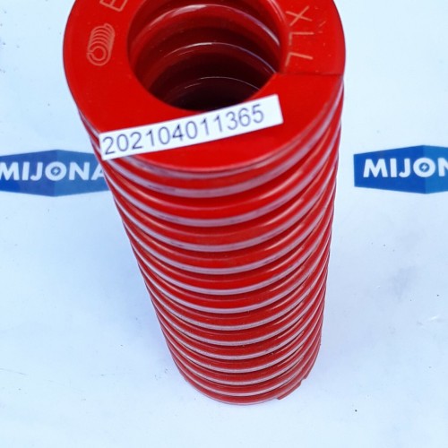 BORDIGNON XLL 2002R51176 spring Feder L=176MM red rot (new old stock)
