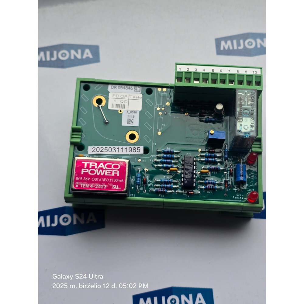EFACEC DR 054846 BOARD MODULE 95/0009 NEW OLD STOCK
