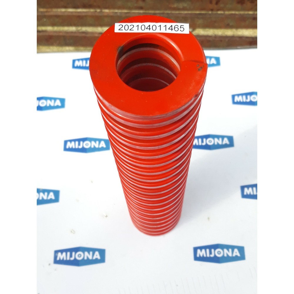 BORDIGNON XLL 2002R51252 spring Feder 40MM L=127MM red rot (new old stock) BORDIGNON XLL 2002R51252 spring Feder 40MM L=127MM red rot (new old stock)