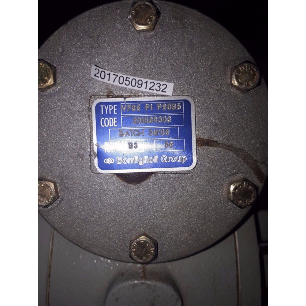 BONFIGLIOLI GEAR SPEED REDUCER VF 86 P1 P80 B5 201080303