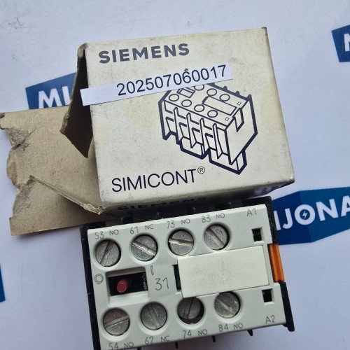 Siemens 3TX4431 2A 3S 1O 3NO 1NC 4A 220V 3A 380V  3TX44312A
