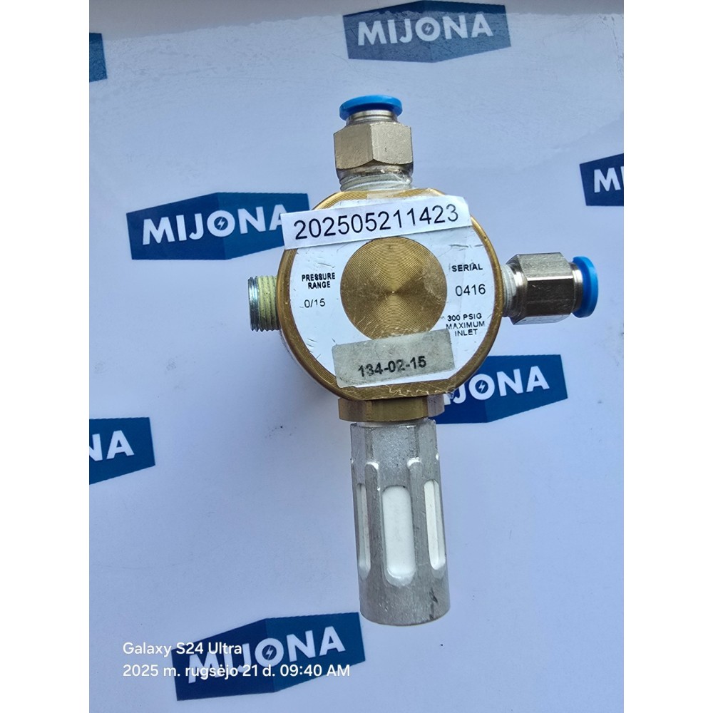 Festo 0416 300PSIG 134-02-15 PRESSURE RANGE 0/15