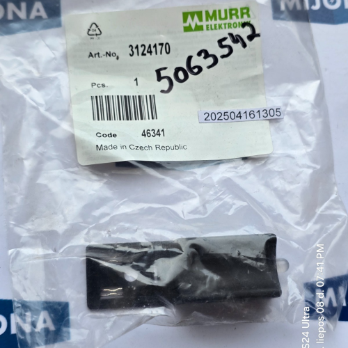Murr Elektronik 31 24 170 solenoid valve surge suppressor 3124170 46341