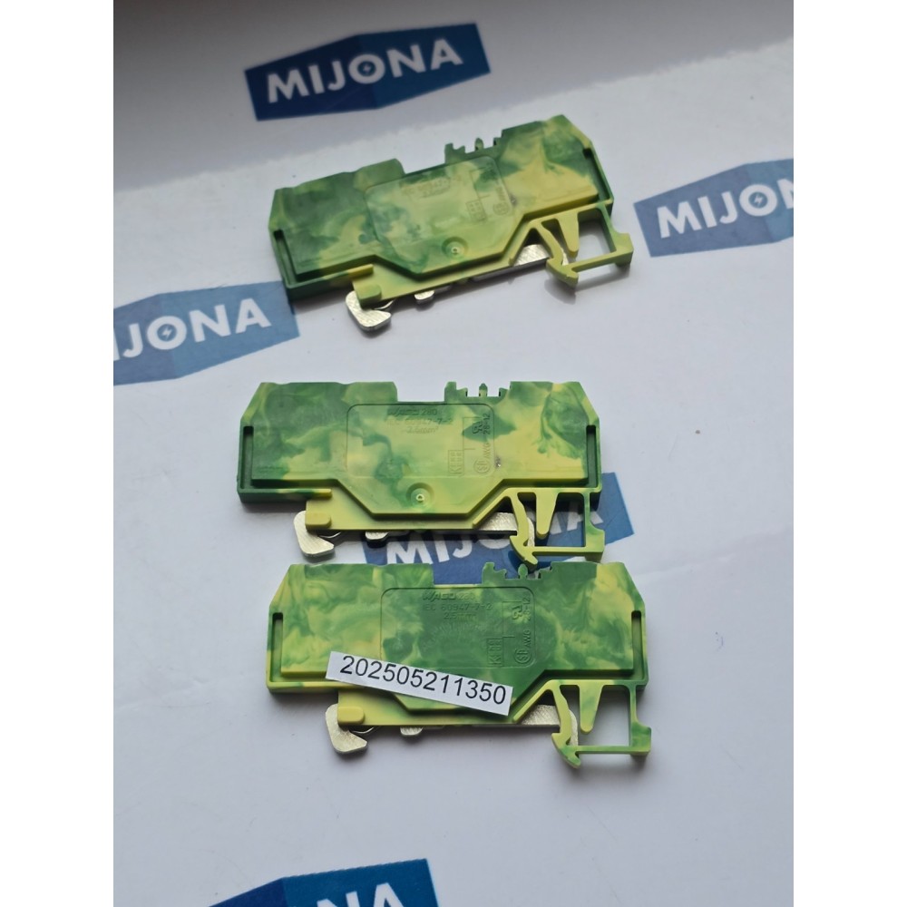 WAGO 280 IEC 60947-7-1 2,5mm² price for3 PscNEW OLD STOCK