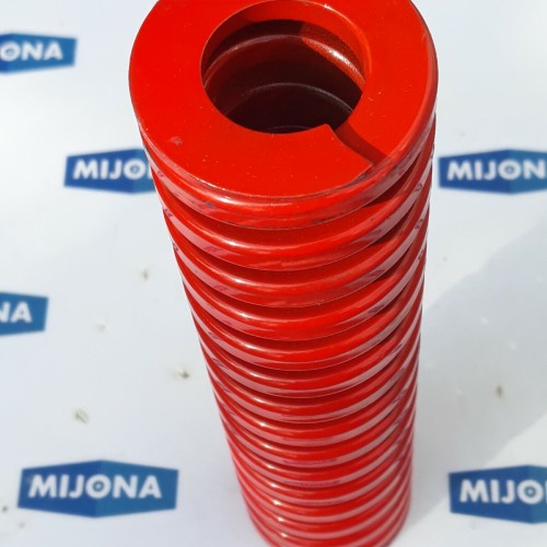 BORDIGNON XLL 2002R51202 spring Feder L=202MM red rot (new old stock)