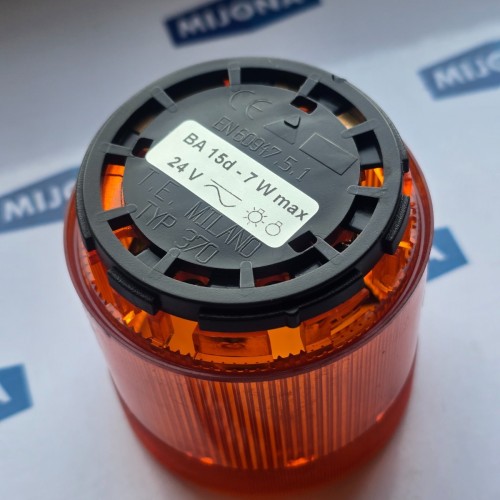 Phoenix Contact  BA15 d-7W 240V TYP 370 ORANGE New oldd stock