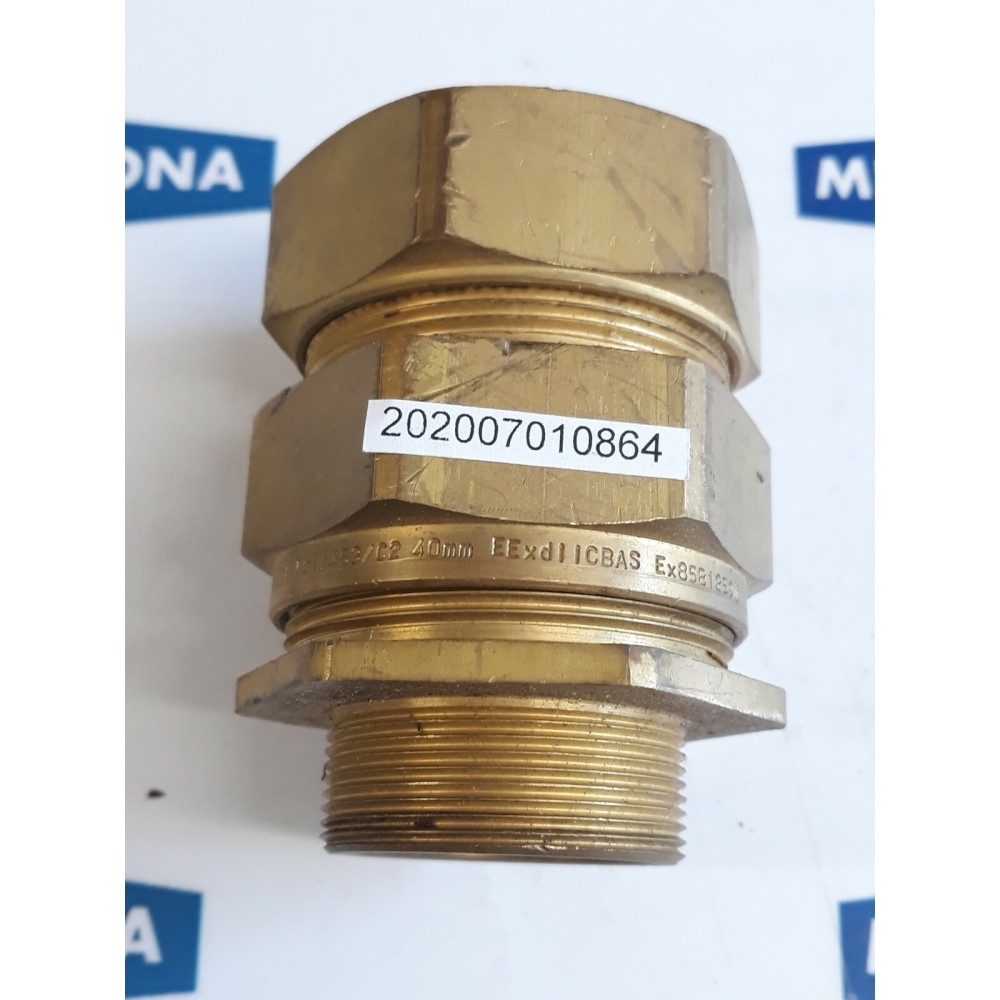 HAWKE 501 453 C2 40MM brass HUBBELL EExdIICBAS Ex85B1259U (NEW OLD STOCK)