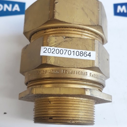 HAWKE 501 453 C2 40MM brass HUBBELL EExdIICBAS Ex85B1259U (NEW OLD STOCK)