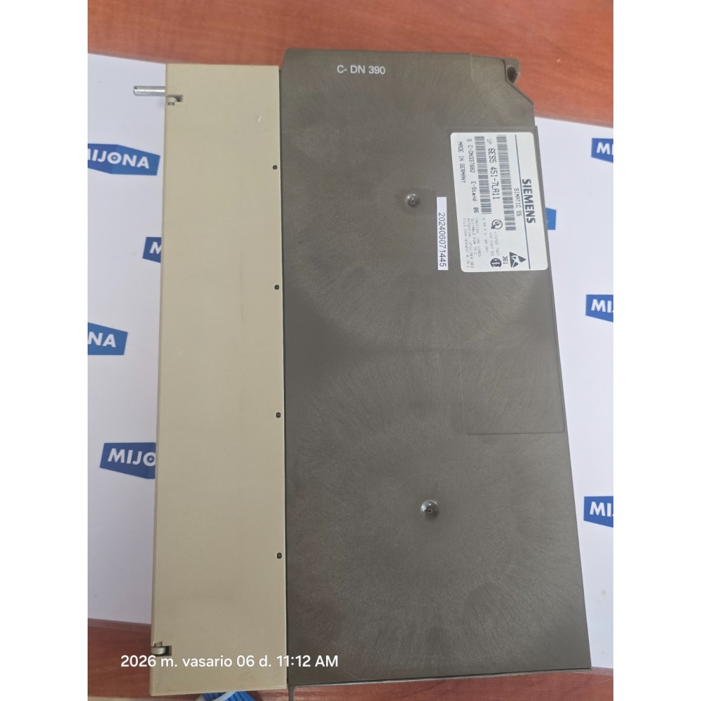 Siemens Simatic S5 6ES5 451-7LA11 INPUT 32XDC 24V  0,5A 6ES5451-7LA11