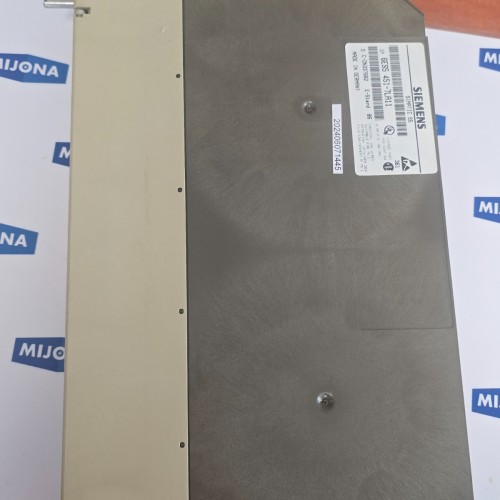 Siemens Simatic S5 6ES5 451-7LA11 INPUT 32XDC 24V 0,5A 6ES5451-7LA11 Siemens Simatic S5 6ES5 451-7LA11 INPUT 32XDC 24V 0,5A 6ES5451-7LA11