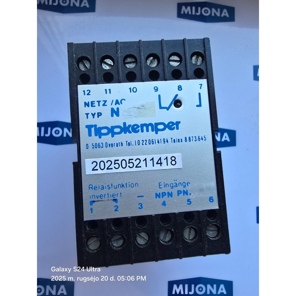 TIPPKEMPER N 112 Z SPEZ 21 220V AC 25mA 61031223
