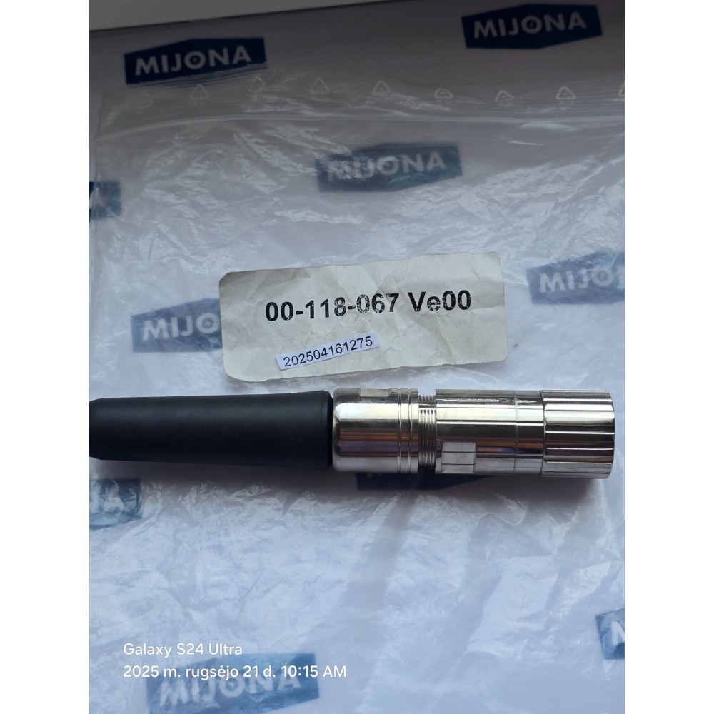 KUKA 00 118 067 Ve00 Power connector  (new old stock)