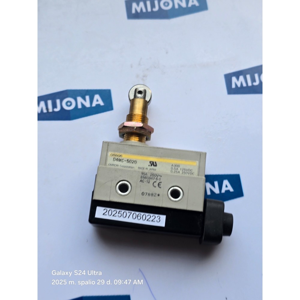OMRON D4MC 5020 Grenzschalter Limit Switch 10A 250V D4MC-5020 OMRON D4MC 5020 Grenzschalter Limit Switch 10A 250V D4MC-5020