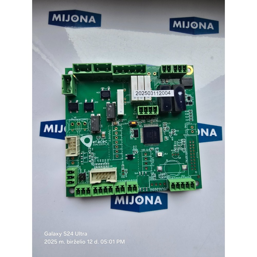 EFACEC 6SA120C04 G BOARD MODULE AM038987 TEST 94V-0 E341686 TS-01 NEW OLD STOCK