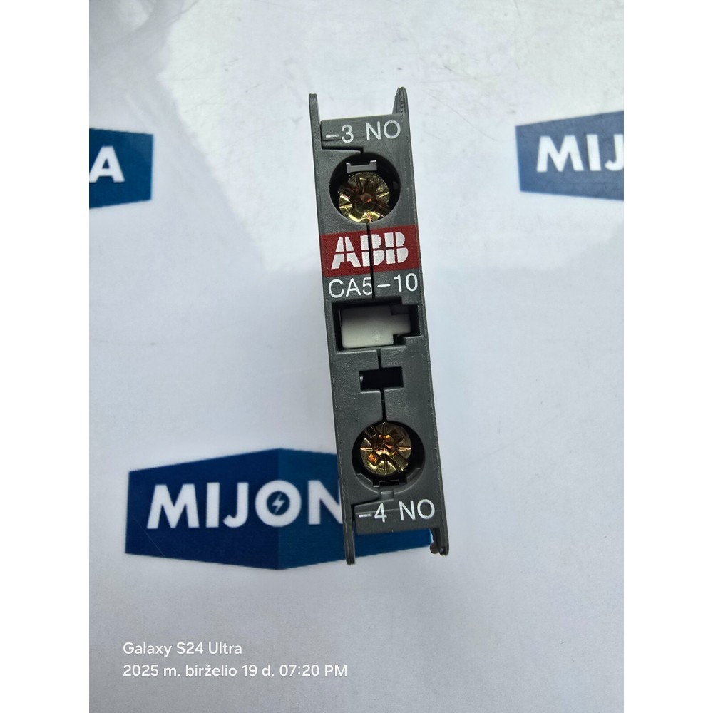 ABB CA5 10 AUXILIARY CONTACT CA5-10 (NEW OLD STOCK)