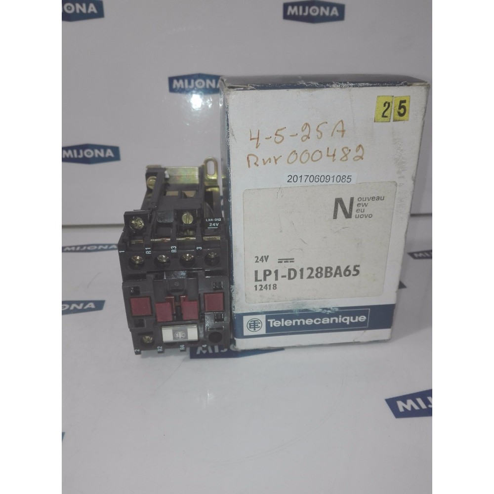 Schütz Telemecanique LP1-D128BA65 24V
