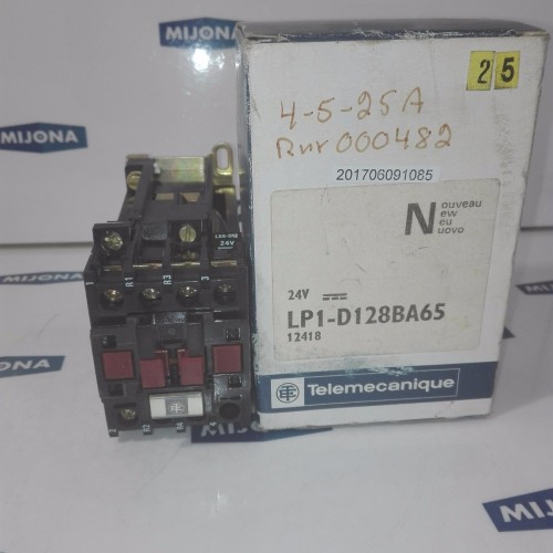Schütz Telemecanique LP1-D128BA65 24V Schütz Telemecanique LP1-D128BA65 24V